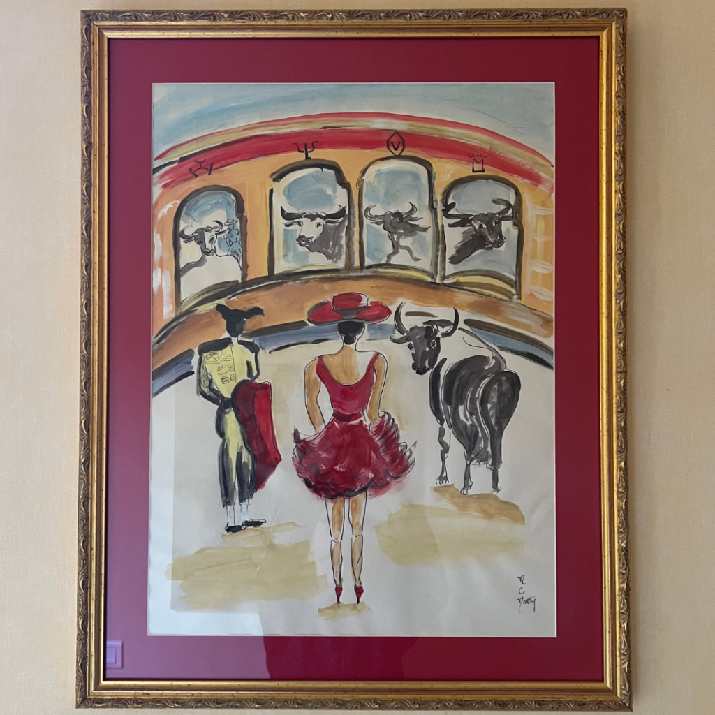 Mac Marty la corrida, danceuse dans les arenes