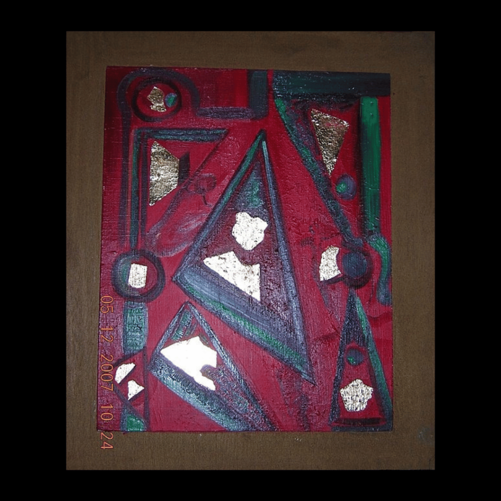 Marie-Christine Marty - rouge et or