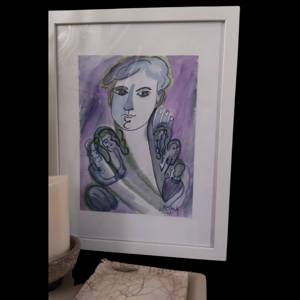 Marie-Christine Marty - mauve