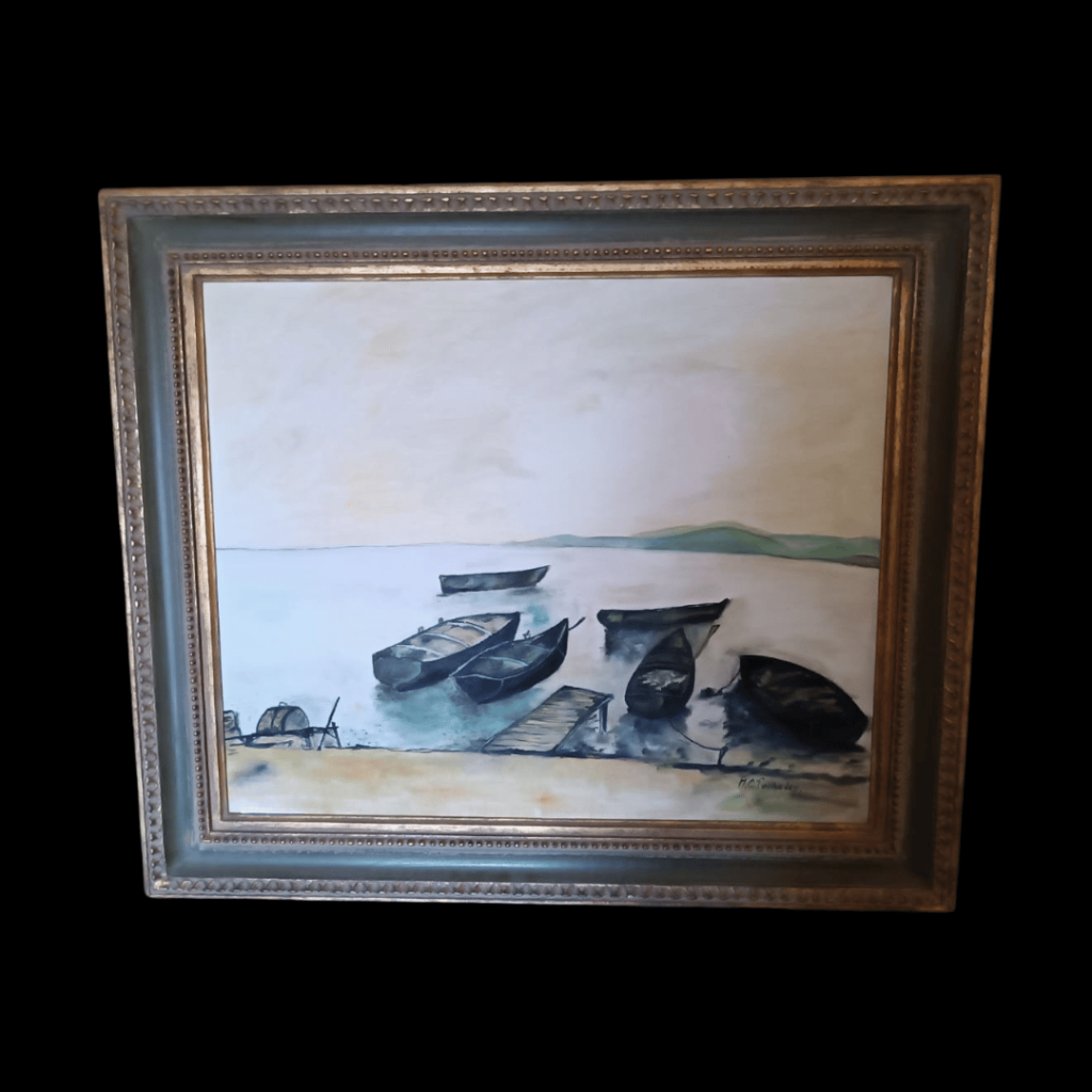 Marie-Christine Marty - les barques