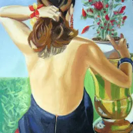 Marie Christine Marty artiste peintre dos Caro