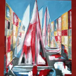 Marie Christine Marty artiste peintre voiliers