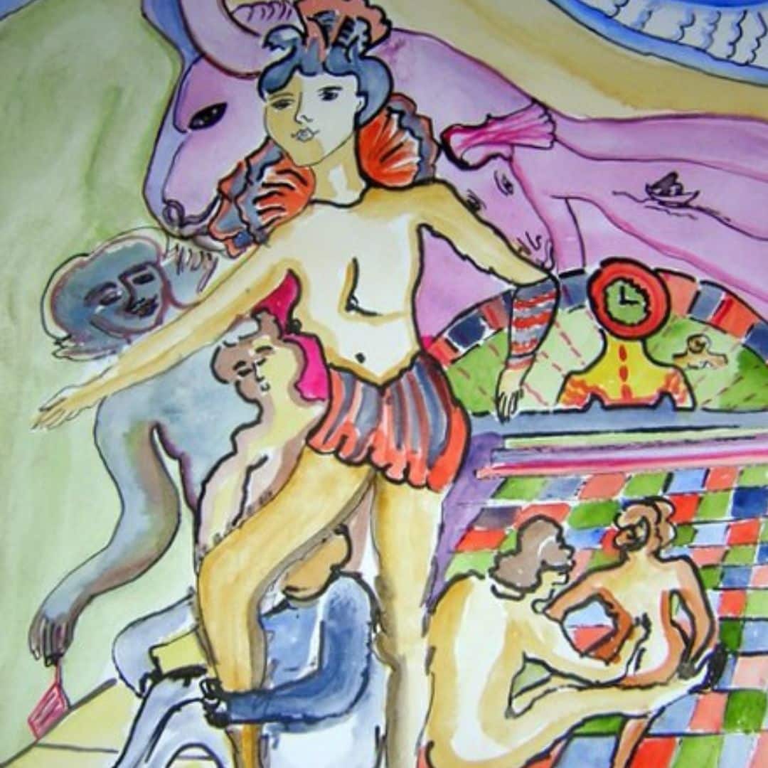 Œuvre fantaisiste de Mac Marty